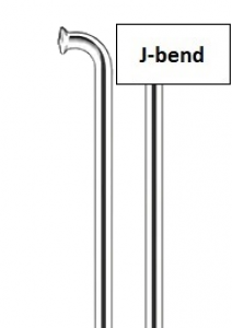 Спицы велосипедные - Спицы Pillar P12 J-bend