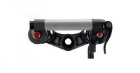 Перевернутая амортизационная вилка для велосипедов MTB WREN WSF110-150ATK с системой TwinAir и ​шпоночным соединением в стойках, под втулку 15x110 мм, ход 150 мм, расстояние от оси до короны 570 мм (настраивается на 560, 550, 540) - вид 2 миниатюра