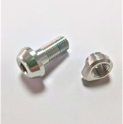 Болт с гайкой для подседельного алюминиевого зажимa Hope Bolt Seat Clamp, Оранжевый, SCSP001C - вид 1 миниатюра