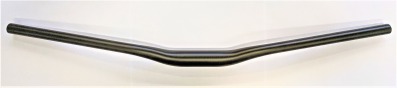 Руль карбоновый ALEXBIKES с подъёмом 25 мм, длина 800 мм, вес 240±10g, цвет UD matte finish чёрный матовый, посадочный диаметр 35 мм, загиб вверх 5°, изгиб назад 9°, без декалей - вид 1 миниатюра