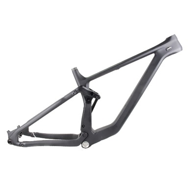 Карбоновая MTB Enduro рама с ходом 160 мм, размер L (20) + задний аммортизатор ROCKSHOX Shock Deluxe Nude RLC3 Debon Air Scott Genius 2018+, в комплекте задняя ось и рулевая колонка - вид 1 миниатюра