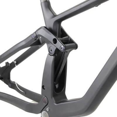 Карбоновая MTB Enduro рама с ходом 160 мм, размер L (20) + задний аммортизатор ROCKSHOX Shock Deluxe Nude RLC3 Debon Air Scott Genius 2018+, в комплекте задняя ось и рулевая колонка - вид 4 миниатюра