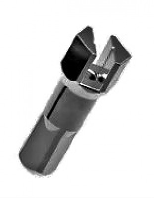 Ниппель алюминиевый Pillar nipple TG-Hexa TG-H Alloy FG2.3, 14G x 14 mm, 0.3 грамма, Чёрный, арт. NAT43J001