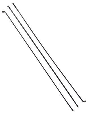 Спица аэродинамическая Pillar PSR AERO 1423, 14G, 240 mm, J-bend, чёрная, арт. SSDPRA0142300052400 - вид 3 миниатюра