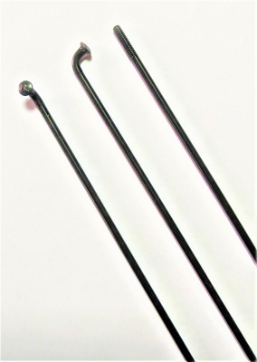 Спица Pillar PSR 14 x 290 mm J-bend, Black oxide, арт. SSDPR00001400052900 - вид 3 миниатюра