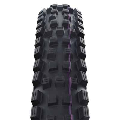Велопокрышка Schwalbe MAGIC MARY Performance Line 27.5 x 2.40, арт. 11600907.02, 67 EPI, 1075 грамм, фолдинговая, компаунд ADDIX, Performance, бескамерная технология TL Ready, цвет чёрный, ETRTO 62-584, макс. давление 3.50 Bar (max. 50psi) - вид 1 миниатюра