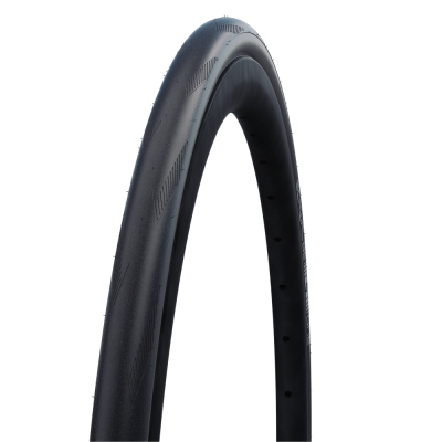 Велопокрышка Schwalbe ONE TUBE TYPE Performance Line 28 x 1.25 (700x32C), арт. 11654309, 67 EPI, 305 грамм, фолдинговая, компаунд ADDIX, RaceGuard, камерная, цвет чёрный, ETRTO 32-622, давление 4.50 - 6.50 Bar (65 - 95 psi) - вид 1 миниатюра