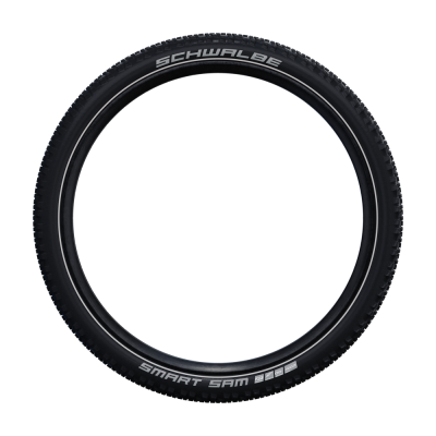 Велопокрышка Schwalbe SMART SAM Performance Line 28 x 1.75, арт. 11159251, 67 EPI, 650 грамм, проволочный корд, компаунд ADDIX, Performance, камерная, цвет Black-Reflex, ETRTO 47-622, давление 3.00 - 5.00 Bar (45 - 70psi) - вид 3 миниатюра