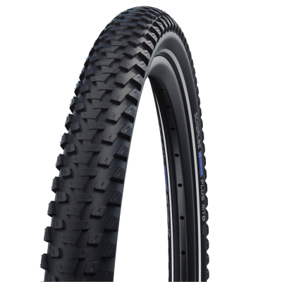 Велопокрышка Schwalbe MARATHON PLUS MTB Perfomance Line 27.5 x 2.35, арт. 11159414, 67 EPI, 1290 грамм, проволочный корд, компаунд ADDIX, Smart DualGuard, камерная, цвет Чёрная, ETRTO 60-584, давление 1.80 - 3.70 Bar (26 - 54psi)