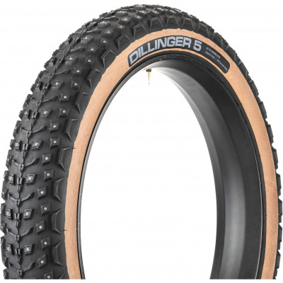 Зимняя шипованная велопокрышка 45NRTH Dillinger 5, 27.5 x 4.5, 252 шипа, 60 TPI, Tubeless Ready Folding, Skinwall, давление max 1.4 Bar, арт NRT496599 - вид 1 миниатюра