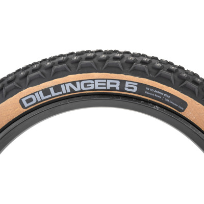 Зимняя шипованная велопокрышка 45NRTH Dillinger 5, 27.5 x 4.5, 252 шипа, 60 TPI, Tubeless Ready Folding, Skinwall, давление max 1.4 Bar, арт NRT496599 - вид 1 миниатюра
