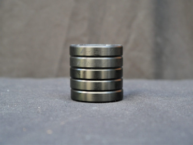 Проставочные кольца Intend Blackline под вынос высотой 7 мм, 5 шт в комплекте, из алюминиевого сплава, арт. 27-001b