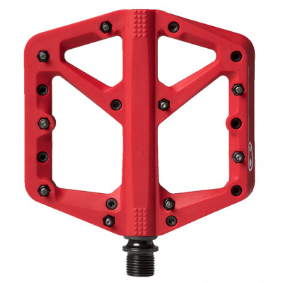 Педали Crankbrothers Stamp 1 Large Flat Pedal - Красные, арт. CRB391977 - вид 1 миниатюра