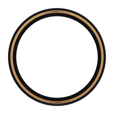 Велопокрышка Schwalbe G-ONE ULTRABITE Performance Line 28 x 1.70, арт. 11654360, 67 EPI, 610 грамм, фолдинговая, компаунд ADDIX, RaceGuard, бескамерная технология TL Easy, цвет Bronze Sidewall, ETRTO 45-622, давление max. 4.00 Bar (max. 55psi) - вид 3 миниатюра