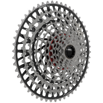 Группсэт SRAM XX Eagle Transmission Groupset - AXS, T-Type, D1 с измерителем мощности, линия цепи 55мм, 12 скоростная, 10-52 зуба, передняя звезда 32 зуба, шатуны 175мм, чёрный - вид 4 миниатюра