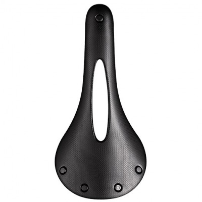 Седло Brooks Cambium C13 Carved 145 All Weather Saddle - black, арт. C203MCA06300 - вид 2 миниатюра