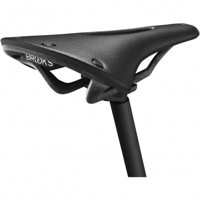 Седло Brooks Cambium C13 Carved 145 All Weather Saddle - black, арт. C203MCA06300 - вид 5 миниатюра
