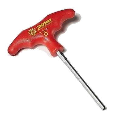 Ключ спицовочный для ниппелей 14G DSN14 (квадрат 3.2 мм) Pillar Hand Tool PHT 6032, арт. Q030501211