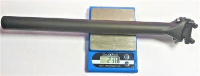 Карбоновый подседельный штырь ALEXBIKES, диаметр 31.6 мм, длина 400 мм, вес 240±10g, цвет UD matte finish Чёрный матовый, смещение (offset) 0 mm, без декалей - вид 9 миниатюра