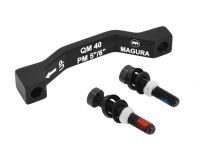Адаптер тормозной с подъёмом 20 мм для ротора 180 мм Magura QM40 Adaptor Postmount to Postmount Brake (140 mm to 160 mm, 160 mm to 180 mm), Чёрный, арт. 2700515