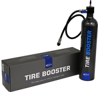 TYRE BOOSTER Schwalbe, артикул 6080.01, шинный ручной бустер, мгновенная накачка бескамерных покрышек. Ниппель Presta - вид 1 миниатюра