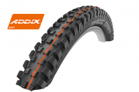 Велопокрышка Schwalbe MAGIC MARY Evolution Line 27.5 x 2.80, арт. 11601012, 67 EPI, 1050 грамм, фолдинговая, компаунд Addix Soft, SnakeSkin, бескамерная технология TL Easy, цвет чёрный, ETRTO 70-584, давление 1.20 - 2.60 Bar (17 - 38 psi)