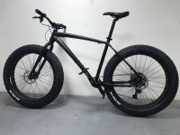 Фэтбайк Alaska NX 3.1 Премиум, размер рамы 18", чёрный матовый цвет, система 1-11, гидравлические дисковые тормоза, 90 мм бескамерные ободья Alexrims Фэтбайк Alaska NX 3.1 Премиум, размер рамы 18", чёрный матовый цвет, система 1-11, гидравлические дисковые тормоза, 90 мм бескамерные ободья Alexrims