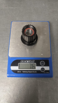 Барабан алюминиевый для MTB втулки Bitex под кассету Shimano Micro Spline 12 скоростей, 74 грамма, 6 собачек, 54 зацепа, в комплекте проставка под колпачок с пыльником арт. R07-V3L3 - вид 5 миниатюра