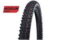 Велопокрышка Schwalbe ROCKET RON Evolution Line 29 x 2.25, арт. 11600385.03, 67 EPI, 600 грамм, фолдинговая, компаунд ADDIX Speed, Super Race, бескамерная технология TL Easy, цвет Black, ETRTO 57-622, давление 1.80 - 3.70 Bar (26 - 54 psi) - вид 1 миниатюра