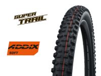 Велопокрышка Schwalbe HANS DAMPF Evolution Line 27.5 x 2.35, арт. 11601104.01, 50 EPI, 1000 грамм, фолдинговая, компаунд ADDIX Soft, Super Trail, бескамерная технология TL Easy, цвет чёрный, ETRTO 60-584, давление 1.60 - 3.50 Bar (23 - 50psi), 2021
