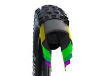 Велопокрышка Schwalbe MAGIC MARY Evolution Line 29 x 2.40, арт. 11654181, 2x67, 1435 грамм, фолдинговая, компаунд ADDIX Ultra Soft, Super Downhill, бескамерная технология TL Easy, цвет чёрный, ETRTO 62-622, макс. давление 3.50 Bar (max. 50psi) - вид 7 миниатюра