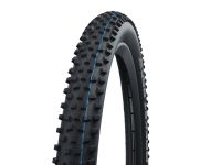 Велопокрышка Schwalbe ROCKET RON Evolution Line 27.5 x 2.25, арт. 11601017.01, 67 EPI, 620 грамм, фолдинговая, компаунд ADDIX SpeedGrip, Super Ground, бескамерная технология TL Easy, цвет Black, ETRTO 57-584, давление 1.80 - 3.70 Bar (26 - 54psi) - вид 1 миниатюра