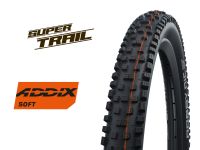 Велопокрышка Schwalbe NOBBY NIC Evolution Line 29 x 2.35, арт. 11654145, 50 EPI, 1045 грамм, фолдинговая, компаунд ADDIX Soft, Super Trail, бескамерная технология TL Easy, цвет чёрный, ETRTO 60-622, давление макс. 3.50 Bar (max. 50psi), 2021 - вид 1 миниатюра