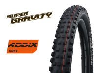 Велопокрышка Schwalbe MAGIC MARY Evolution Line 27.5 x 2.40, арт. 11600511.03, 67 EPI, 1250 грамм, фолдинговая, компаунд ADDIX Soft, Super Gravity, бескамерная технология TL Easy, цвет чёрный, ETRTO 62-584, давление 3.50 Bar (max. 50psi) - вид 1 миниатюра