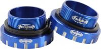 Каретка под интегрированный вал Hope Bottom Bracket Stainless, ширина 68/73/83/100/120 мм, для вала 30 мм, Синяя, BBSS30B - вид 1 миниатюра