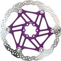 Тормозной диск плавающий HOPE FLOATING DISC, 203MM, 6 болтов, Фиолетовый, HBSP3302036FPU - вид 1 миниатюра